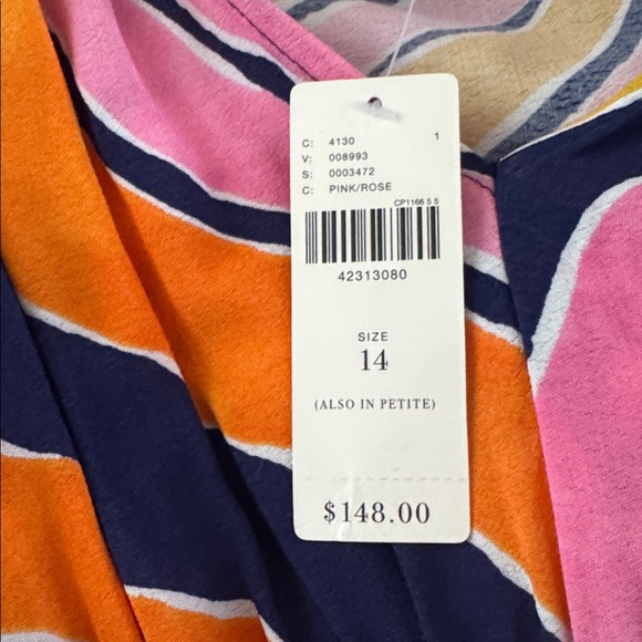 Maeve Finley wide legged Pink and Orange Jumper sz 14 - Picture 5 of 5